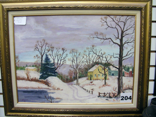 #204 - M. Dicicco Oil on Board