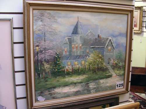 #125 - S Burnett Oil on Canvas