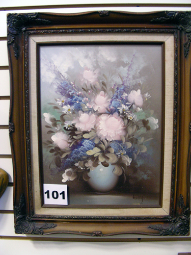 #101 - Fossy (Flossy?) Oil on Canvas