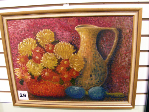 #29 - J. Vercellone Oil on Board