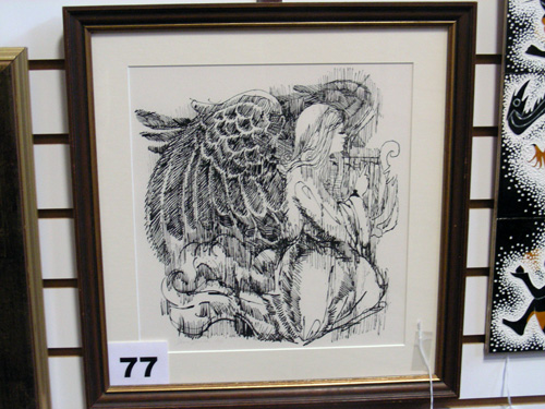 #77 - Angel with Harp