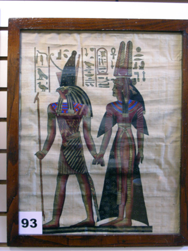 #93 - Egyptian Ink on Papyrus