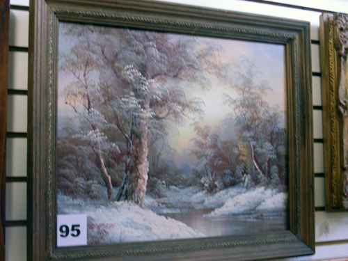 #95 - Irene Cafieri Oil on Canvas
