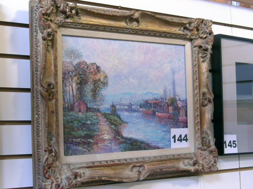 #144 - Impressionist River Scene